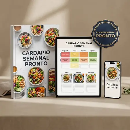 Mockup Bundle Cardápio Semanal Pronto