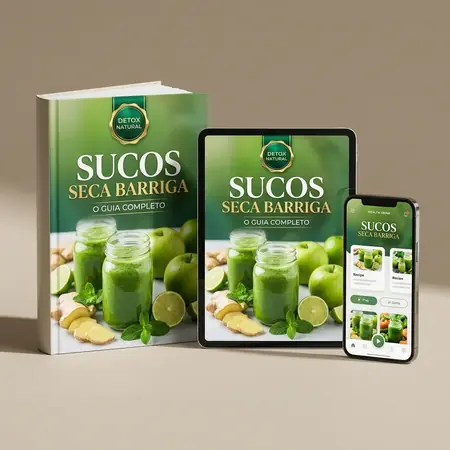 Mockup Bundle Guia Sucos Seca Barriga