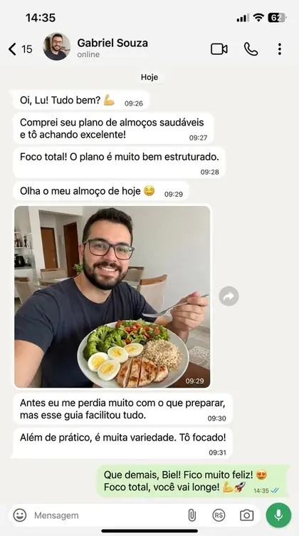 Depoimento de aluno 1